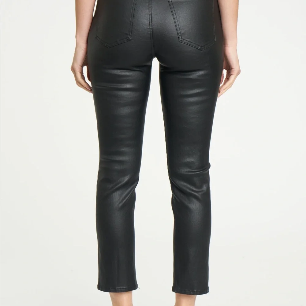 NWT‎ Daze Denim *high rise daily driver -Coated Pants jeans organic fabric 24 25